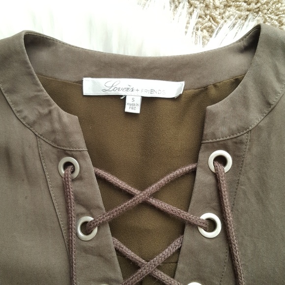 Lovers + Friends Waterfront Lace-up Dress - Picture 3 of 8